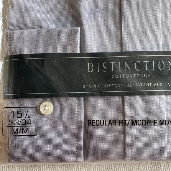 3 For $25 Men’s Blue Grey Dress Shirt - Picture 3 of 4